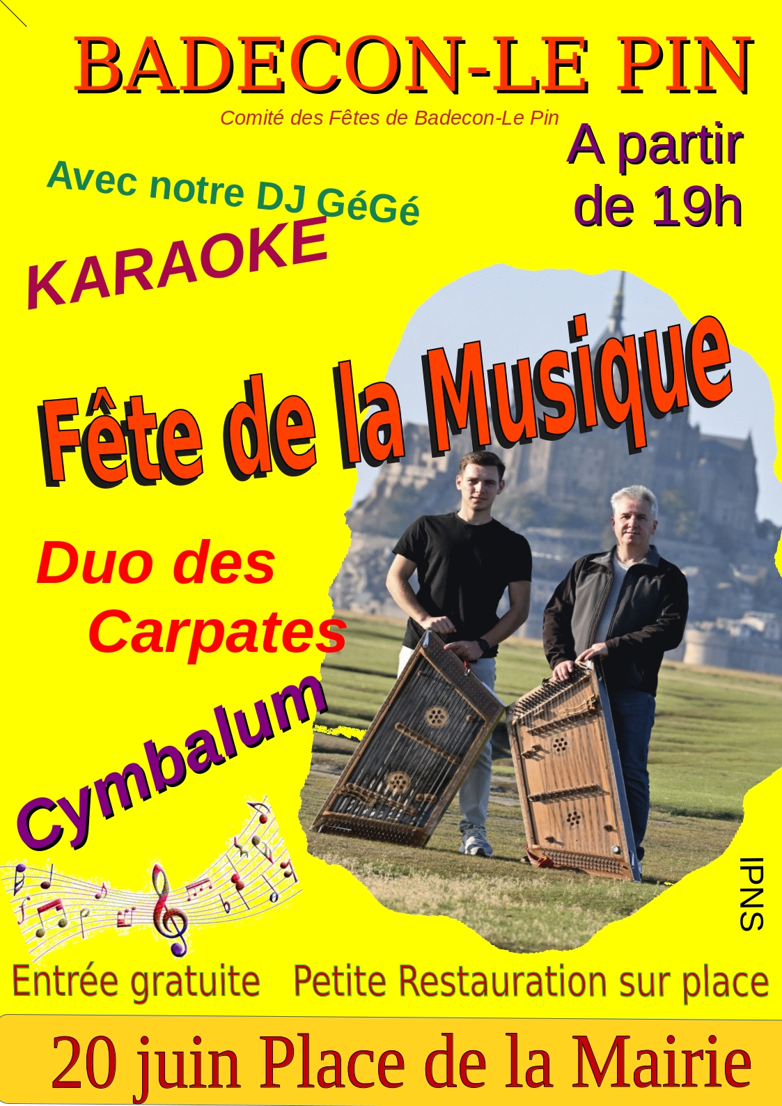 Fête de la Musique à Badecon-Le Pin