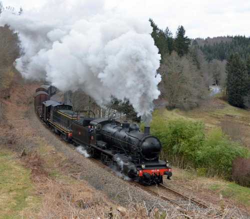 train a vapeur